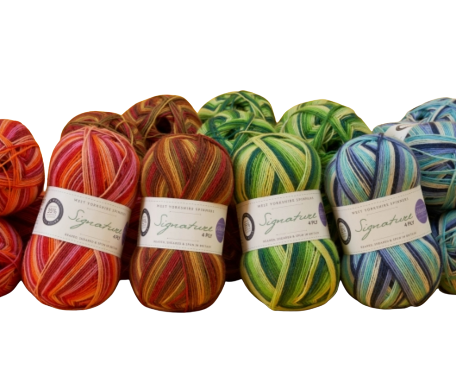 West Yorkshire Spinners Signature 4ply - Autumn Leaves (885)